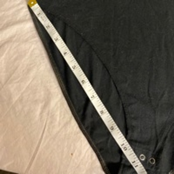 PINK Victoria's Secret Black Bodysuit Size M Cotton Stretch One-Piece - Picture 16 of 16